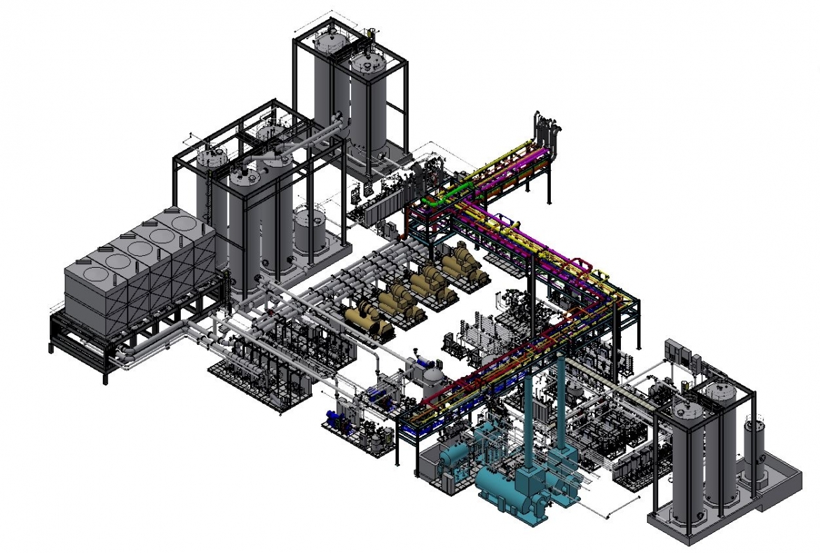 Art rendering of a Systecon modular utility system